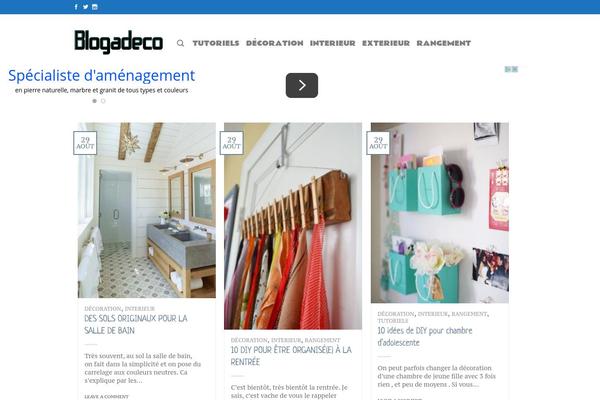 Flatsome theme site design template sample