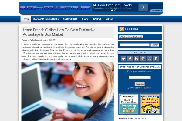 blogandcollectibles.com site used Bestnow