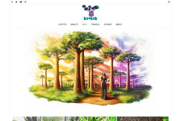 Nikkon theme site design template sample