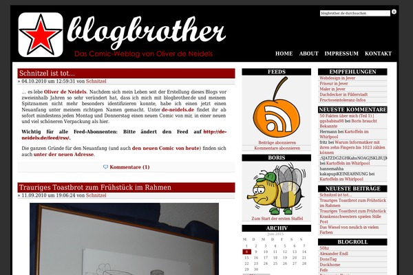 blogbrother.de site used Xmark-101
