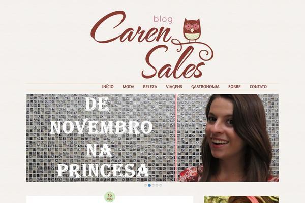 blogcarensales.com.br site used Inlovedesign