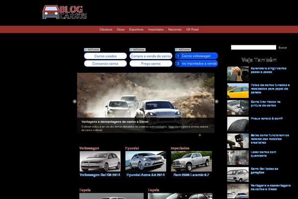 blogcarros.com.br site used Zun-theme