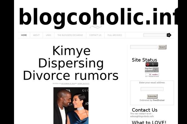 blogcoholic.info site used Romantic