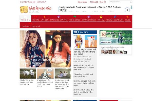 blogcuocsong.com site used Sbt-tintuc
