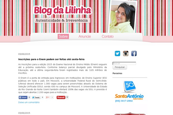 blogdalilinha.com.br site used Nimb-candy