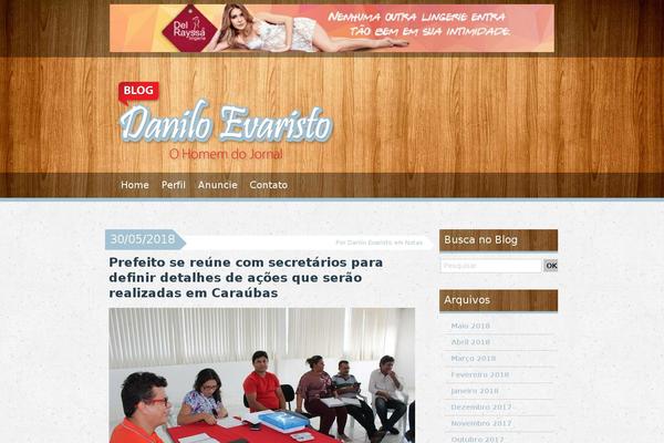 blogdaniloevaristo.com.br site used Deniloevaristo