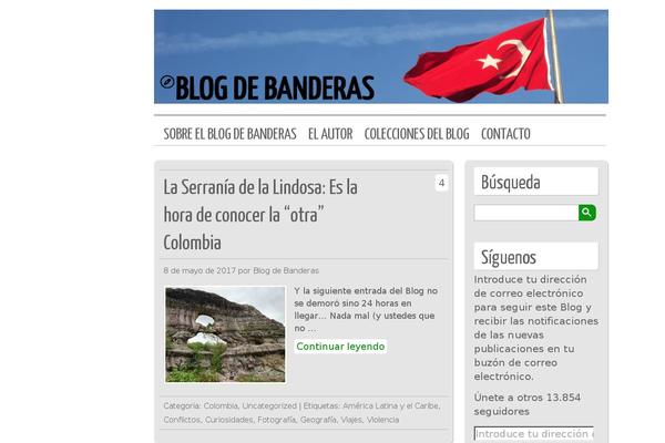 blogdebanderas.com site used Minimer