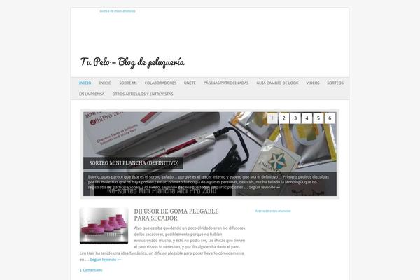 BlogMagazine theme site design template sample