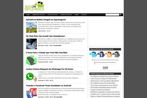 Barcelona theme site design template sample