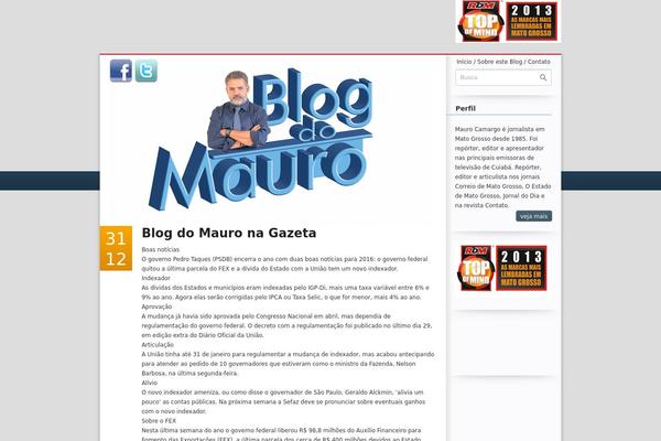 blogdomauro.com.br site used Blogdomauro