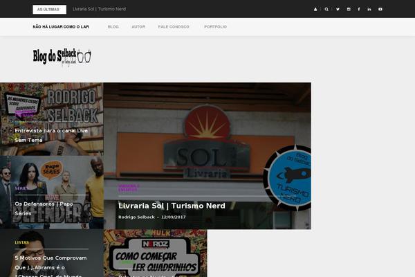 Greatmag theme site design template sample