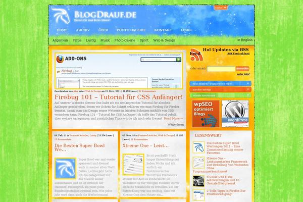 blogdrauf.de site used Blogdrauf