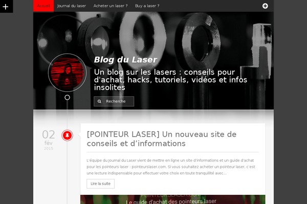 blogdulaser.com site used Evdistio