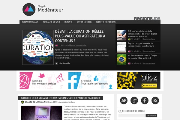 blogdumoderateur.com site used Blogdumoderateur