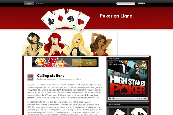 poker-magazine theme websites examples