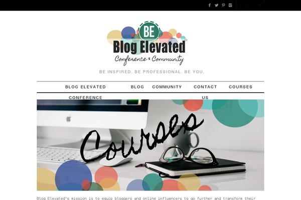 blogelevated.com site used SimpleMag child