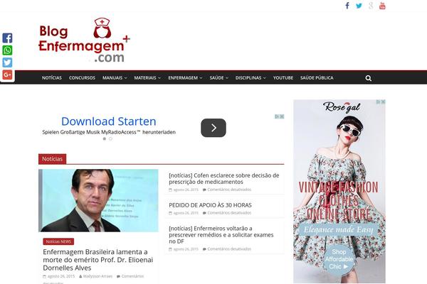 ColorMag theme site design template sample