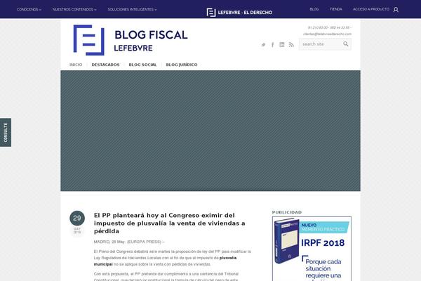 blogfiscal.es site used Hglegal