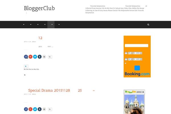 bloggerclub.info site used NewsX Paper Lite
