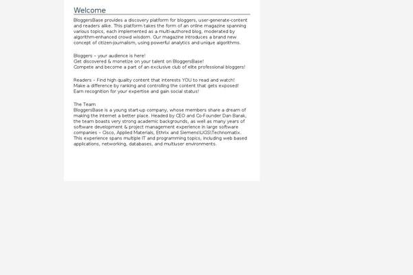 bloggersbase.com site used Polish