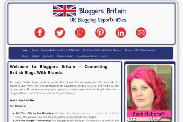 bloggersbritain.com site used Jaided2011