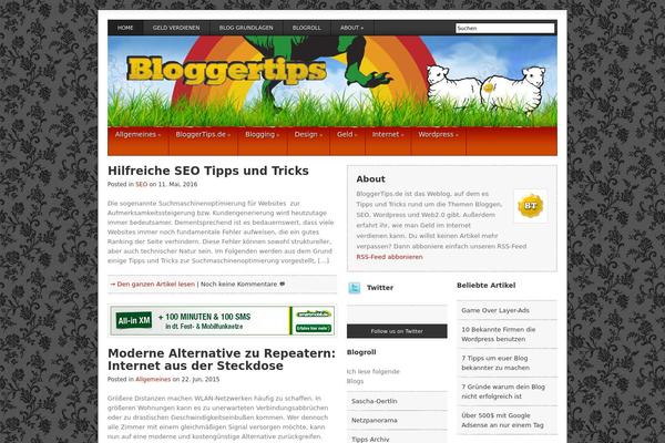 Digital Farm theme site design template sample
