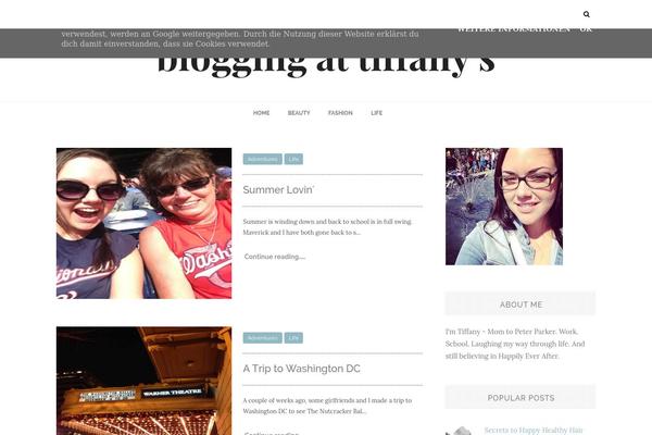 bloggingatiffanys.com site used Claudya