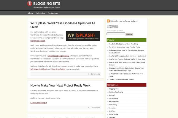 bloggingbits.com site used Bbct