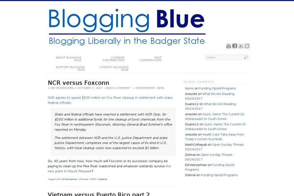 bloggingblue.com site used Flashwp-pro