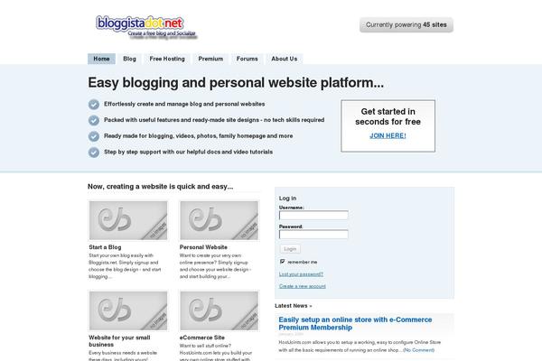 bloggista.net site used Edu Clean