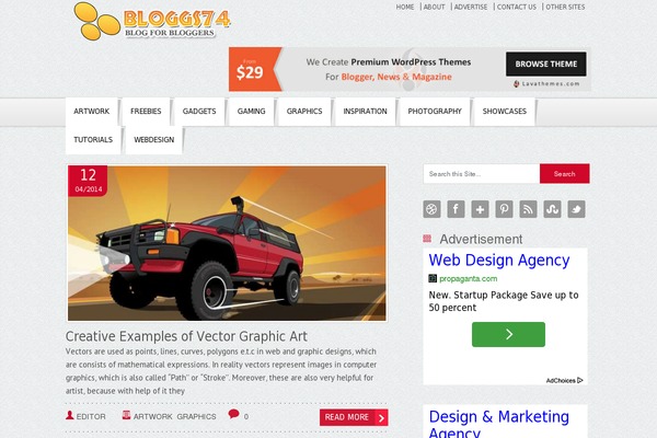 Laverde theme websites examples