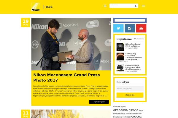 blogjestemnikon.pl site used Nikon