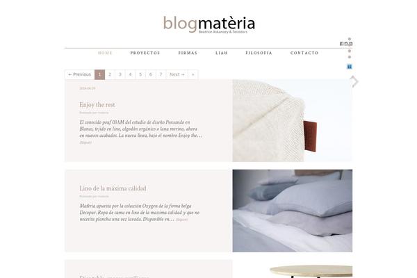 blogmateria.es site used Materia
