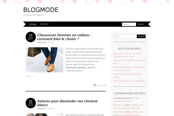 Adelle theme site design template sample