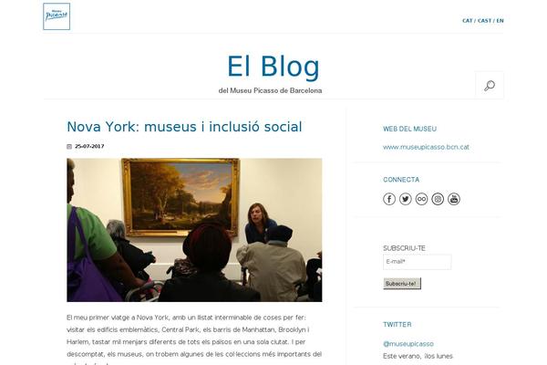 blogmuseupicassobcn.org site used Blogmuseupicassobarcelona