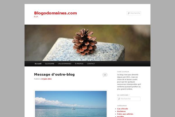 blogodomaines.com site used Article-lite
