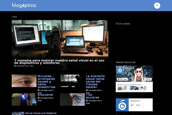 blogoptica.com site used Blogoptica