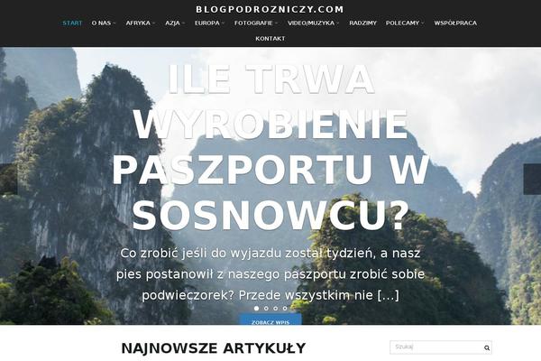 Franz Josef theme site design template sample