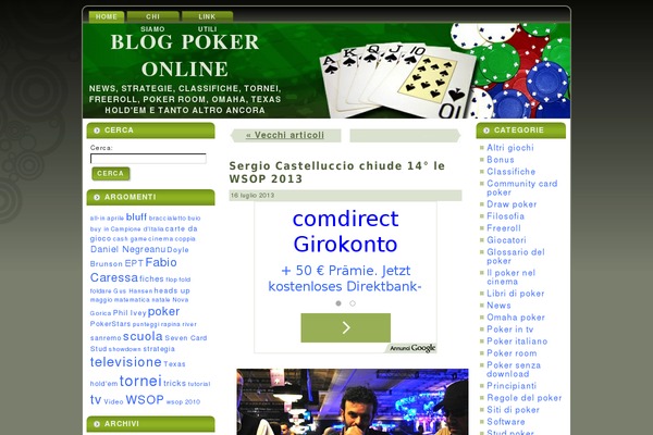 blogpokeronline.com site used Poker