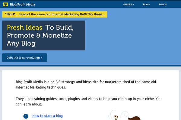 blogprofitmedia.com site used Blogprofitmedia