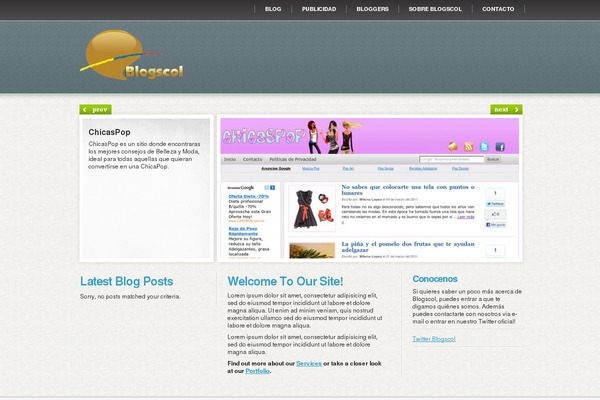 Blueleatherwp_theme theme site design template sample