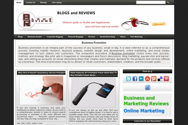 blogsnreviews.com site used Cyberxpress