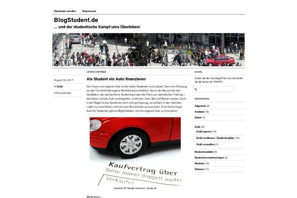 Blogway theme site design template sample