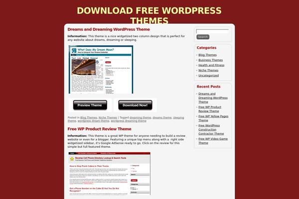 blogthemedesigns.com site used Blogthemedesigns