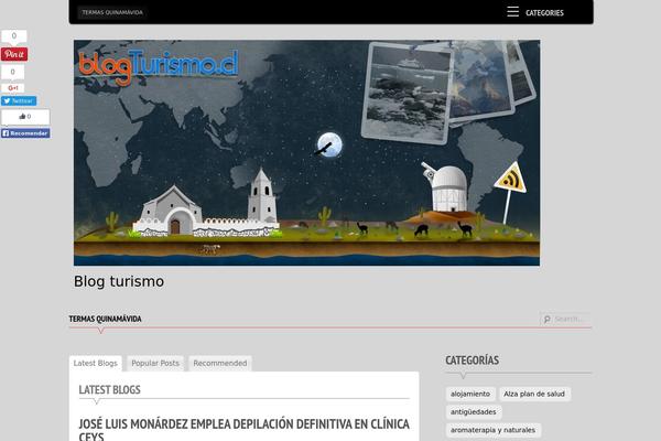 blogturismo.cl site used Supernova