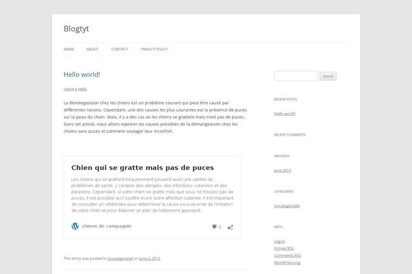 Site using Yet Another Related Posts Plugin (YARPP) plugin