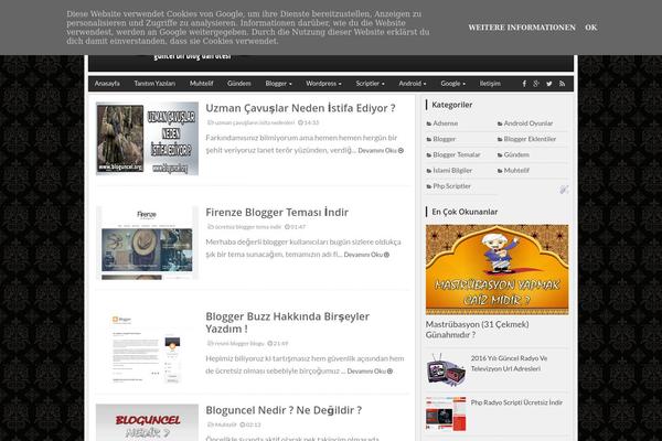 bloguncel.org site used Volt