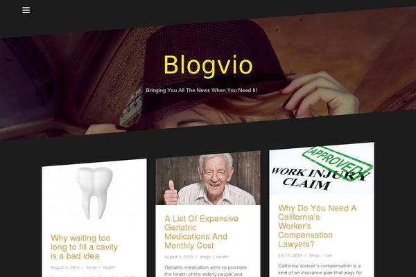 blogvio.com site used Blog-path