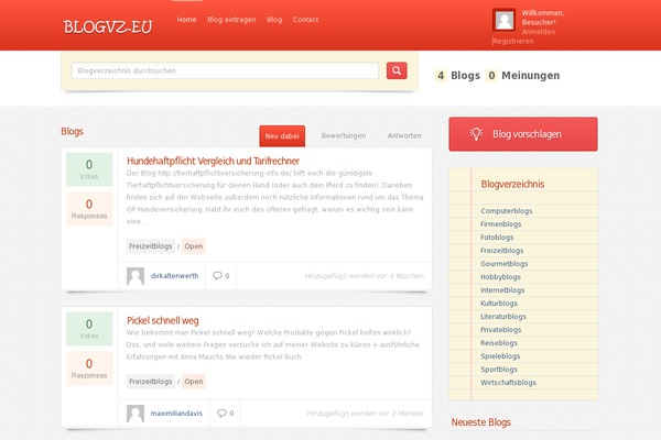 blogvz.eu site used Ideas