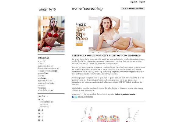 blogwomensecret.com site used WS